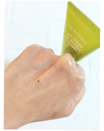 ACディープ痕跡カーミングクリーム/DEWYTREE/フェイスクリームを使ったクチコミ(4枚目)