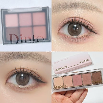 ブラーフィニシュシャドウパレット/Dinto/アイシャドウパレットを使ったクチコミ(4枚目)