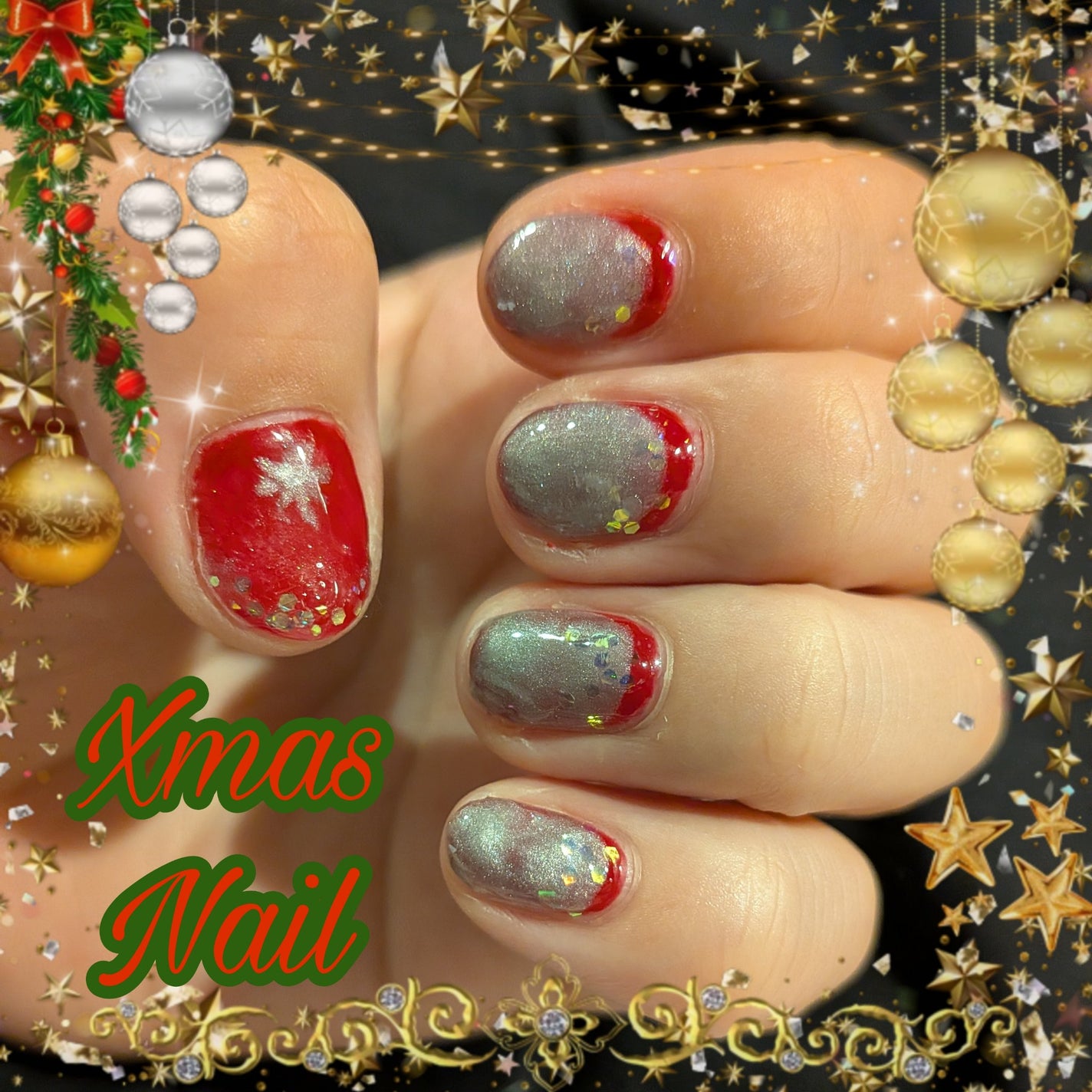 ジェルネイル(ライト対応)/セリア/ジェルネイルを使ったクチコミ(1枚目)