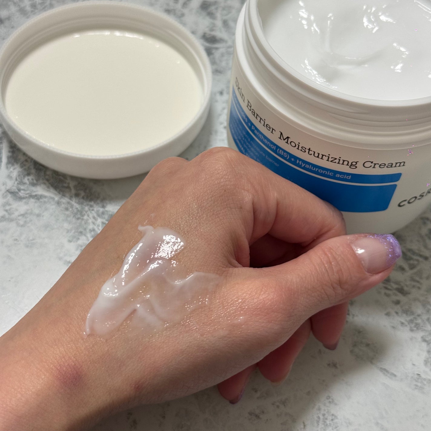スキンバリア モイスチャライジングクリーム/COSRX/ボディクリームを使ったクチコミ(4枚目)