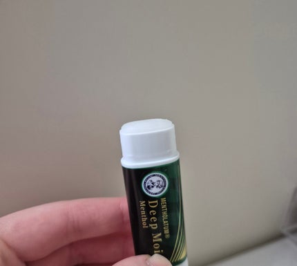 ディープモイスト メントール/メンソレータム/リップクリームを使ったクチコミ(2枚目)