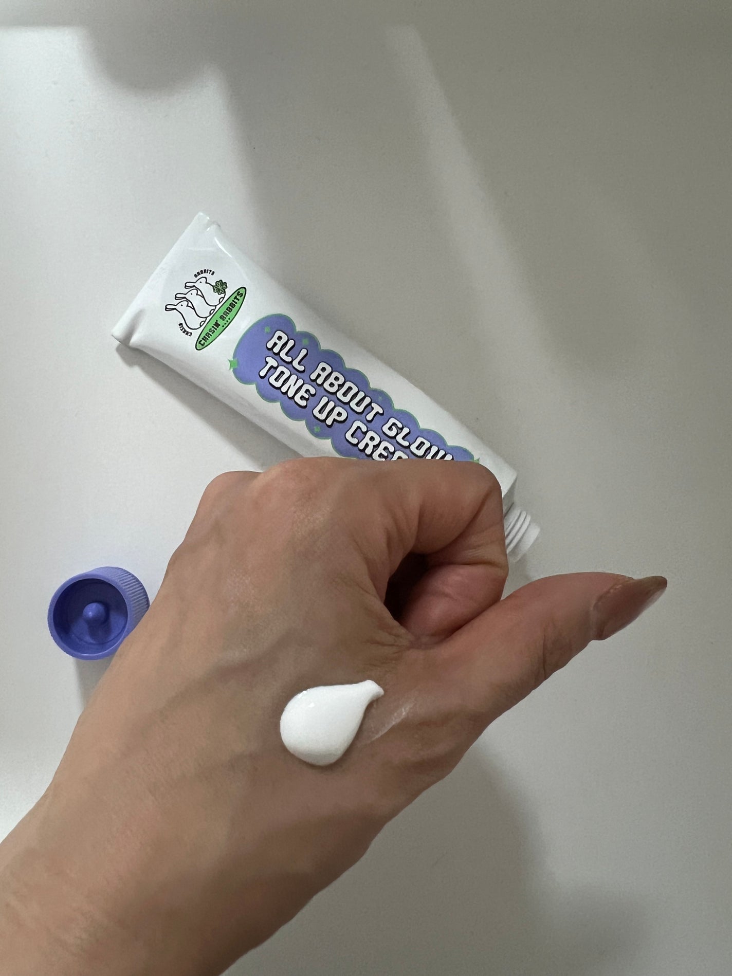 オールアバウトグロウトーンアップクリーム/CHASIN'RABBITS/化粧下地を使ったクチコミ(2枚目)