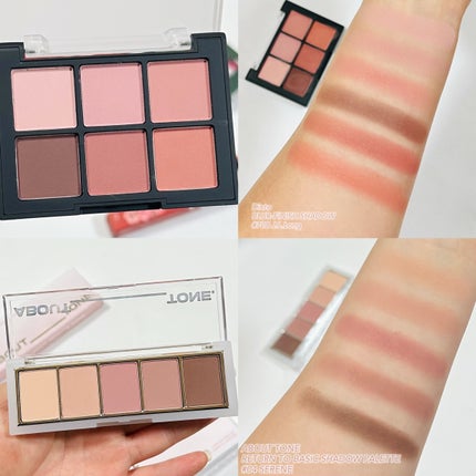 ブラーフィニシュシャドウパレット/Dinto/アイシャドウパレットを使ったクチコミ(2枚目)