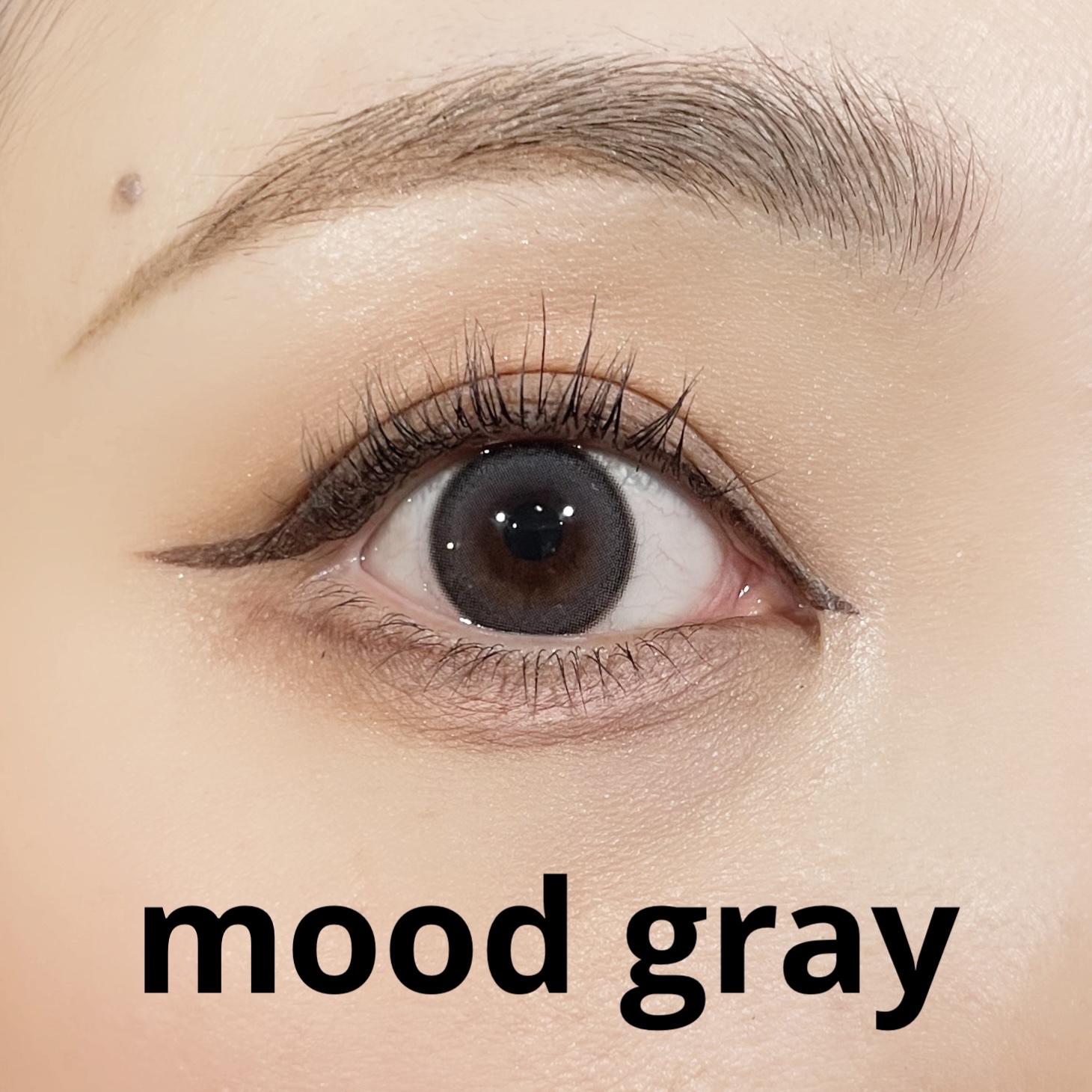 Moodnight 1Month/OLENS/カラーコンタクトレンズを使ったクチコミ（3枚目）