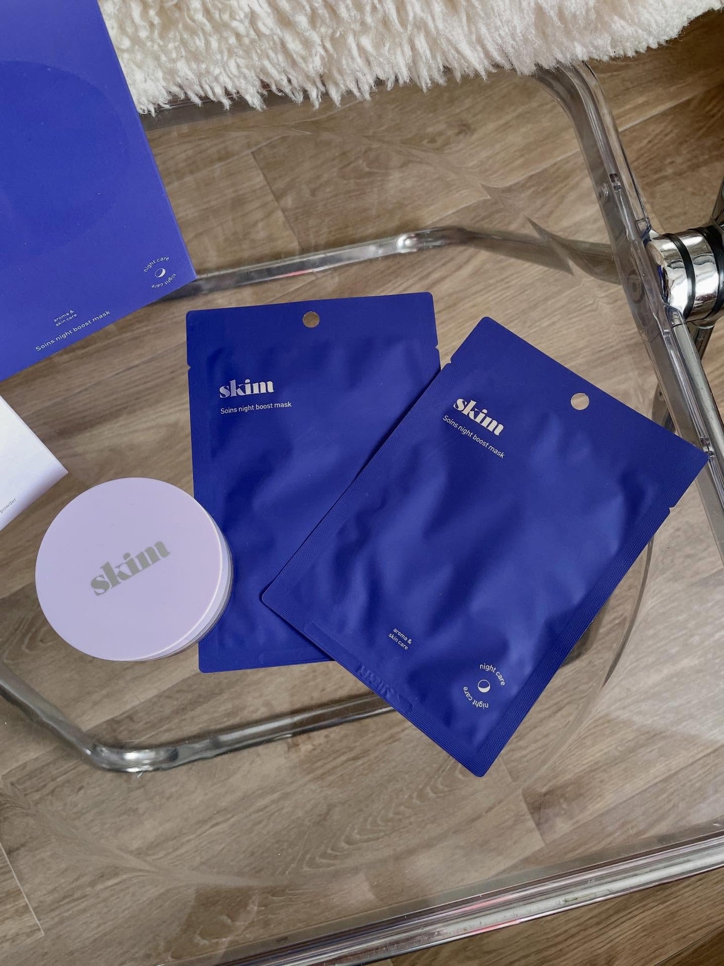 ソワン ナイトブーストマスク/skim /シートマスク・パックを使ったクチコミ(1枚目)