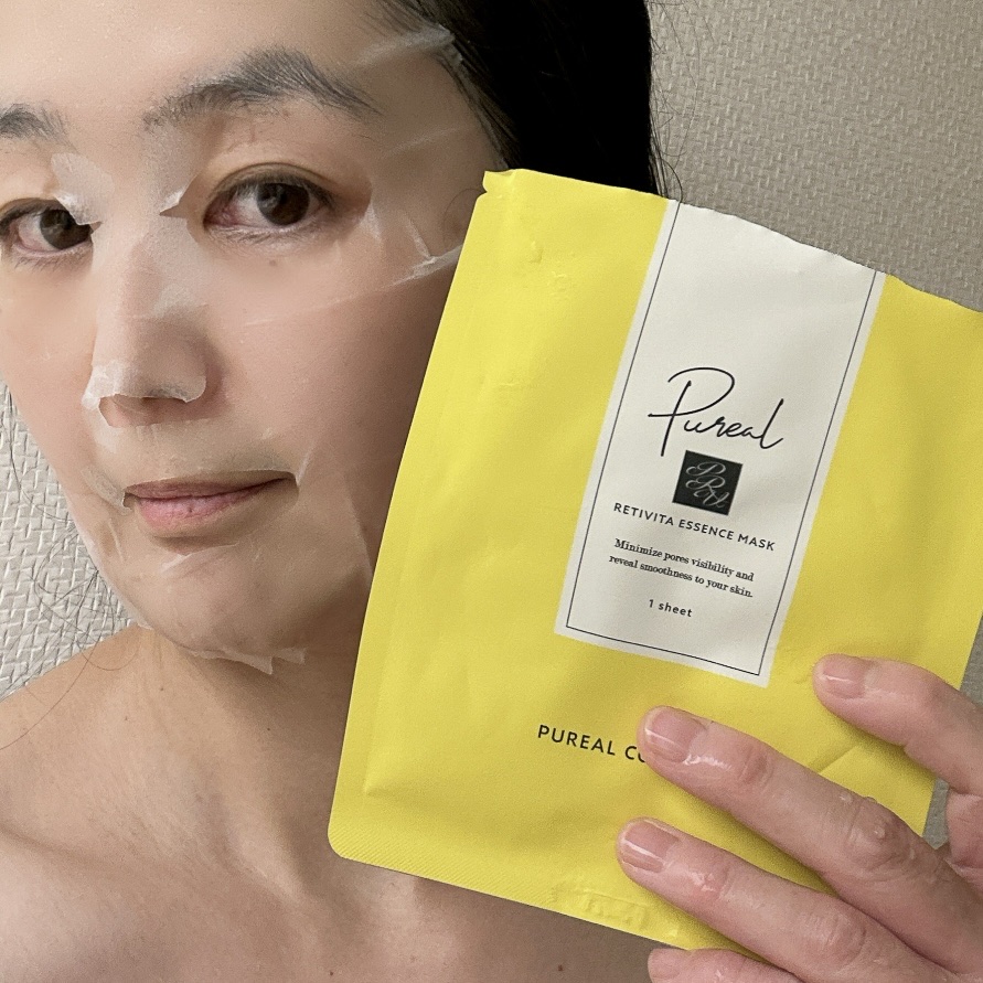レチビタエッセンスマスク/ピュレア/シートマスク・パックを使ったクチコミ（3枚目）