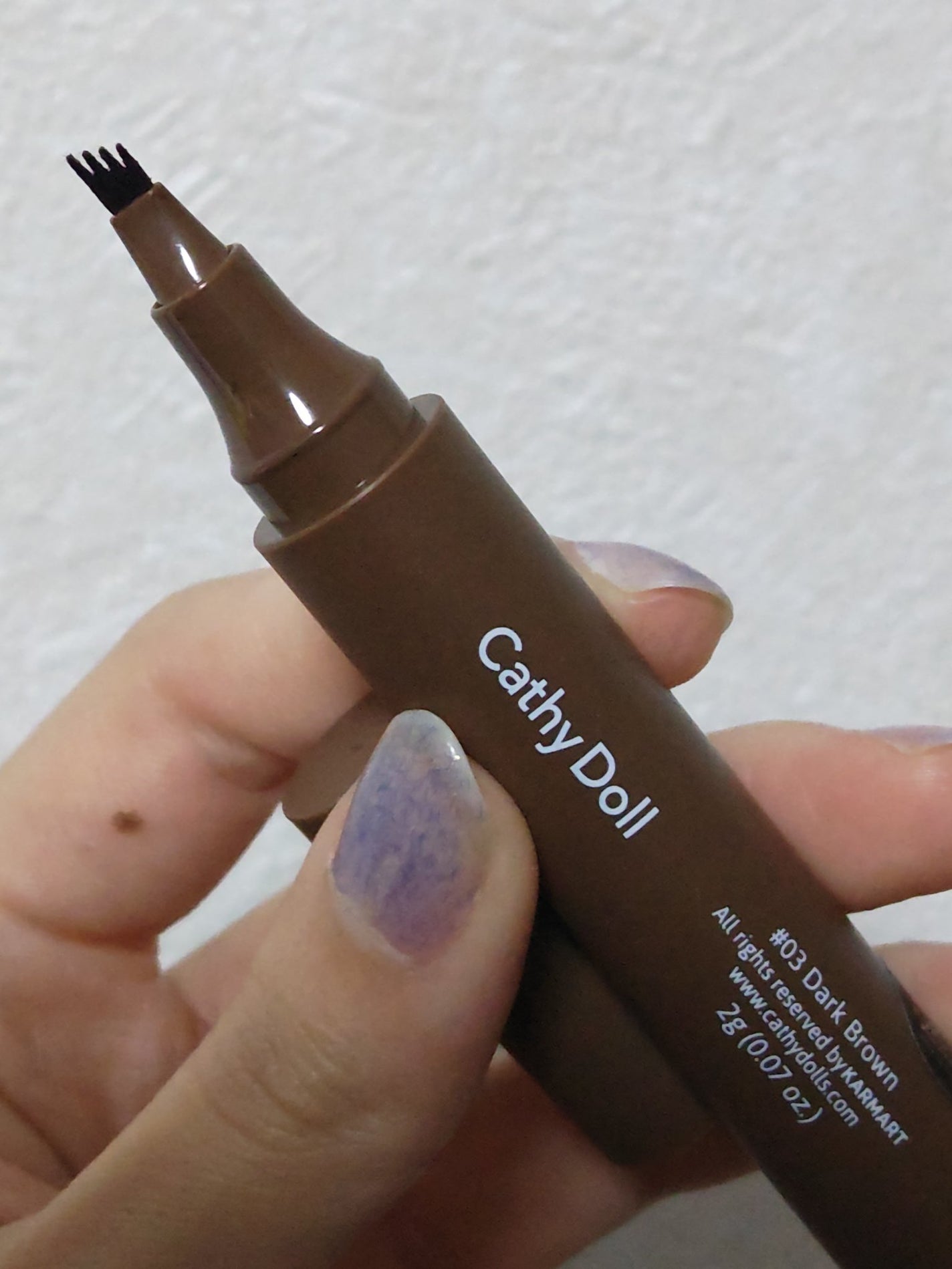 4Dリアル眉ティント/CathyDoll/眉ティントを使ったクチコミ(3枚目)