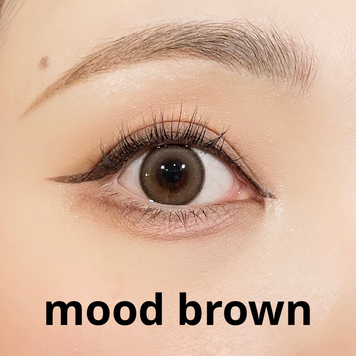 Moodnight 1Month/OLENS/カラーコンタクトレンズを使ったクチコミ(2枚目)