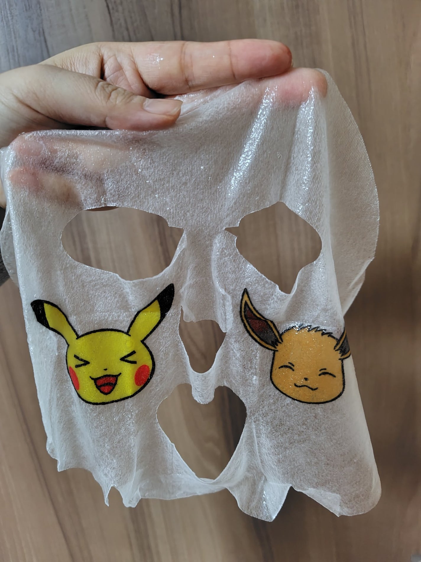 オルフェス BPS ピカチュウ・イーブイ デザイン/ALFACE+/シートマスク・パックを使ったクチコミ(3枚目)