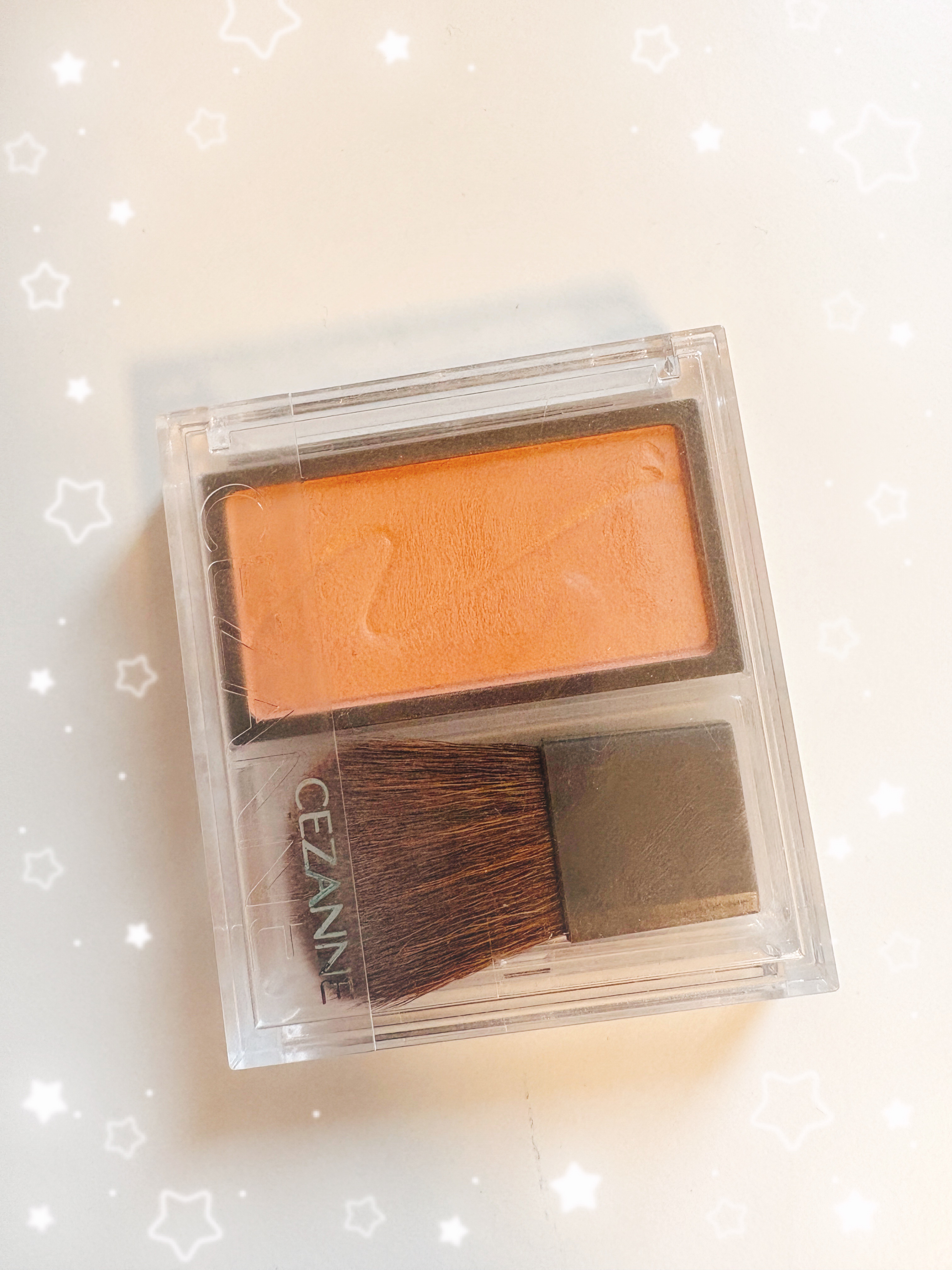 チークブラッシュ/CEZANNE/パウダーチークを使ったクチコミ（1枚目）