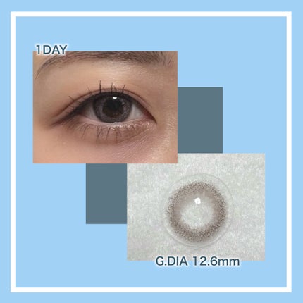 CREDIT/LensRang/ワンデー(1DAY)カラコンを使ったクチコミ(1枚目)