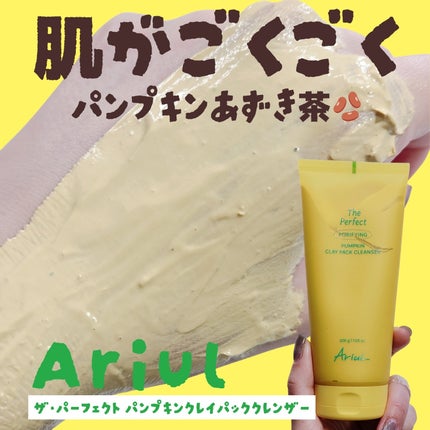 ザ・パーフェクト パンプキンクレイパッククレンザー/Ariul/洗顔フォームを使ったクチコミ(1枚目)