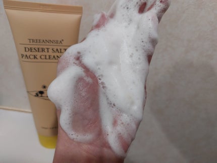 デザートソルト パック クレンザー/ツリーアンシー/洗顔フォームを使ったクチコミ(4枚目)