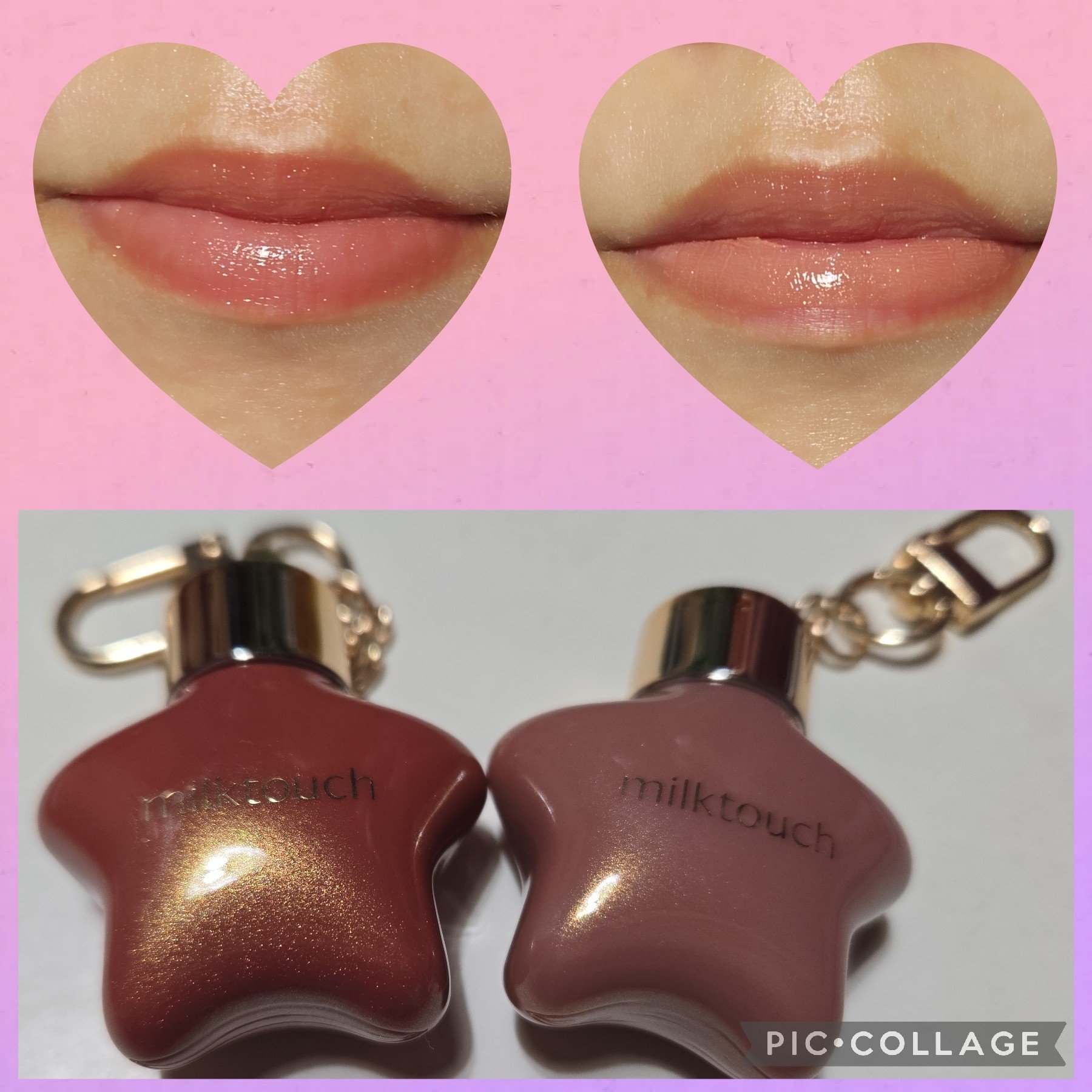 オーナメント プリズム シャイン パール グロス/Milk Touch/リップグロスを使ったクチコミ（1枚目）