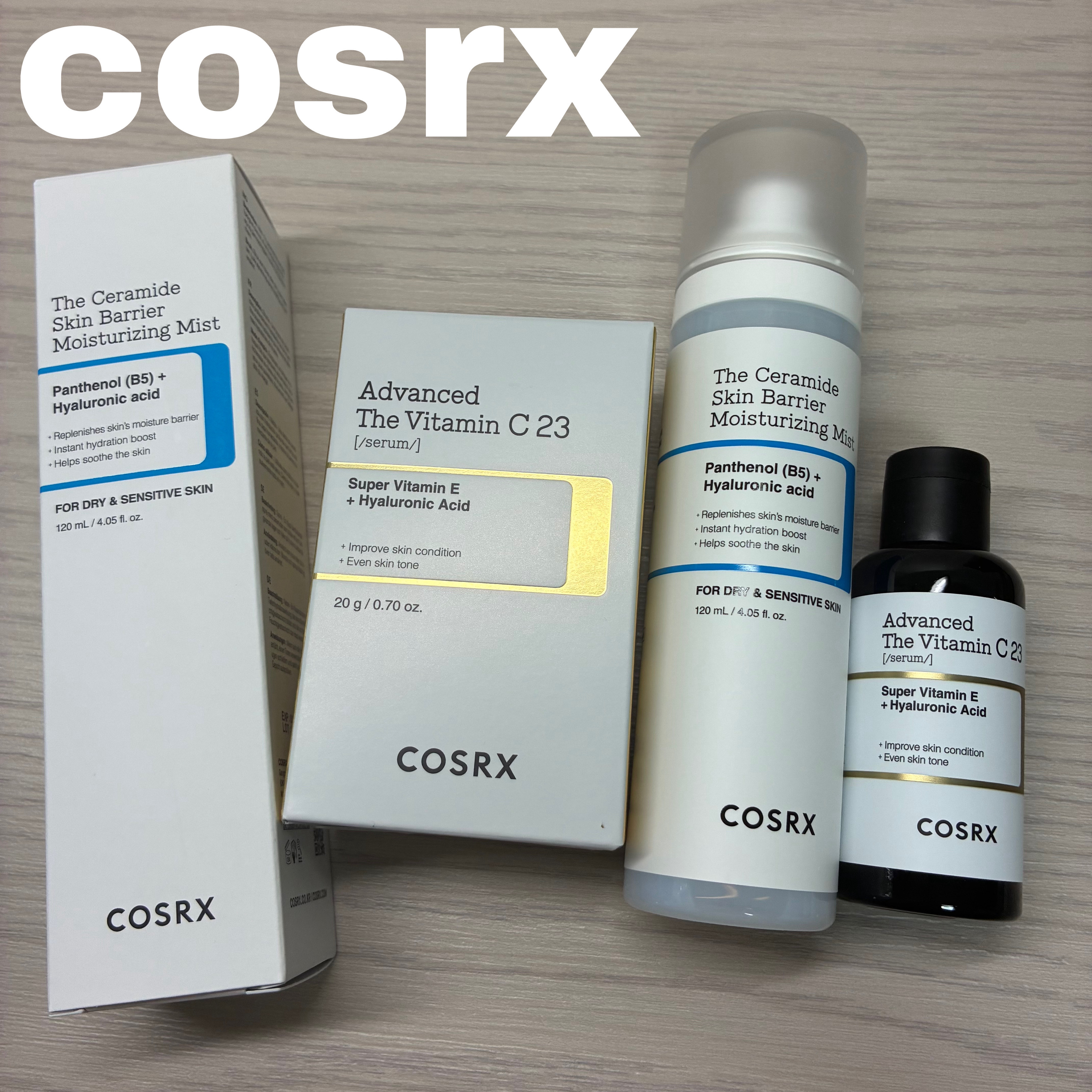 RXザ・セラミドスキンバリア モイスチャライジングミスト/COSRX/ミスト状化粧水を使ったクチコミ（1枚目）