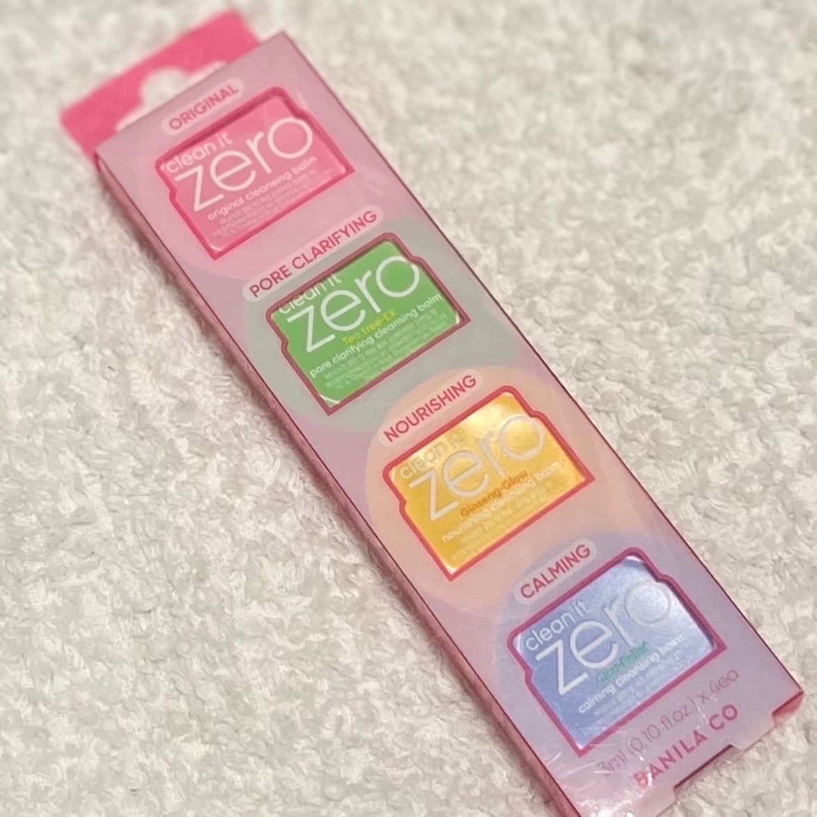 バニラコクレンジングバーム ディスカバリーキット/BANILA CO/その他キットセットを使ったクチコミ(1枚目)