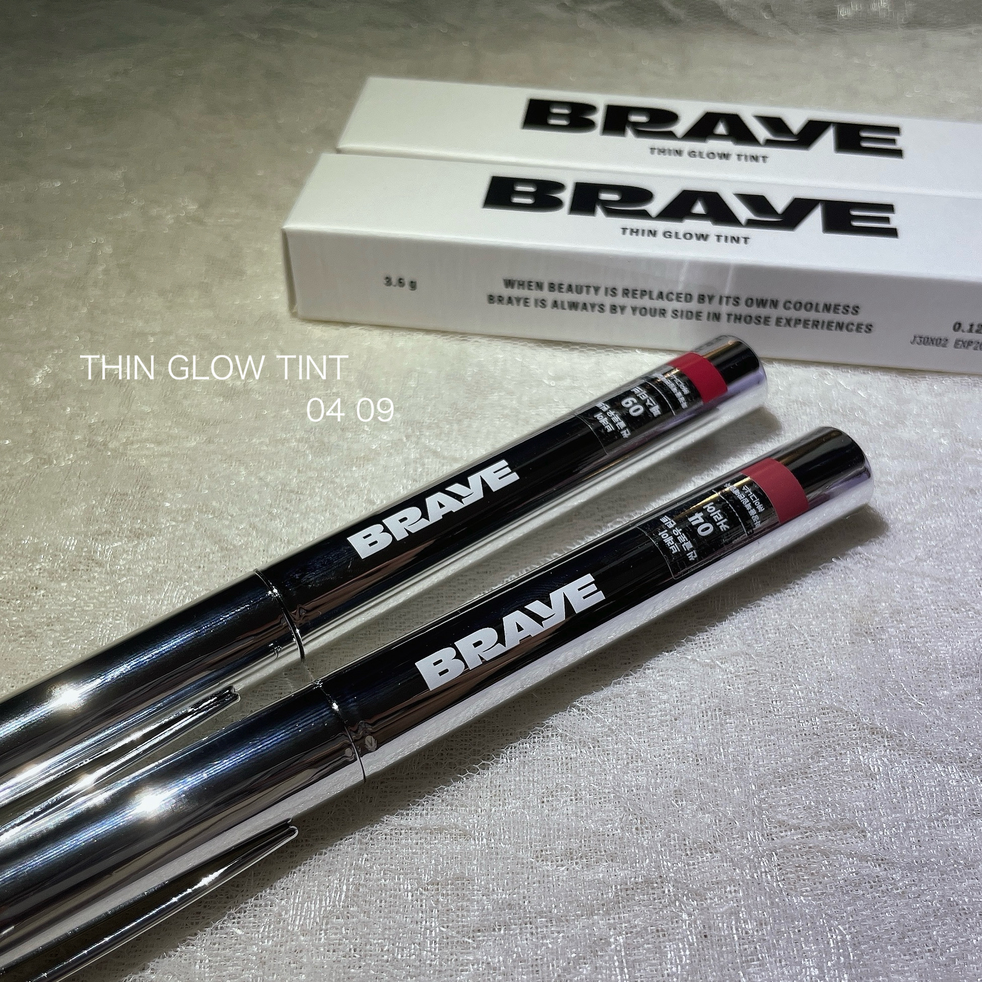 THIN GLOW TINT/BRAYE/口紅を使ったクチコミ（2枚目）
