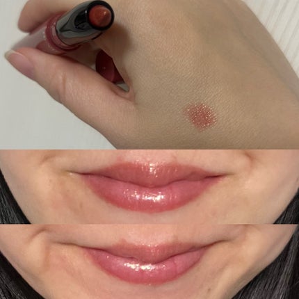 レブロン シアー バーム クレヨン 014 メランコリック ローズ/REVLON/口紅を使ったクチコミ(3枚目)