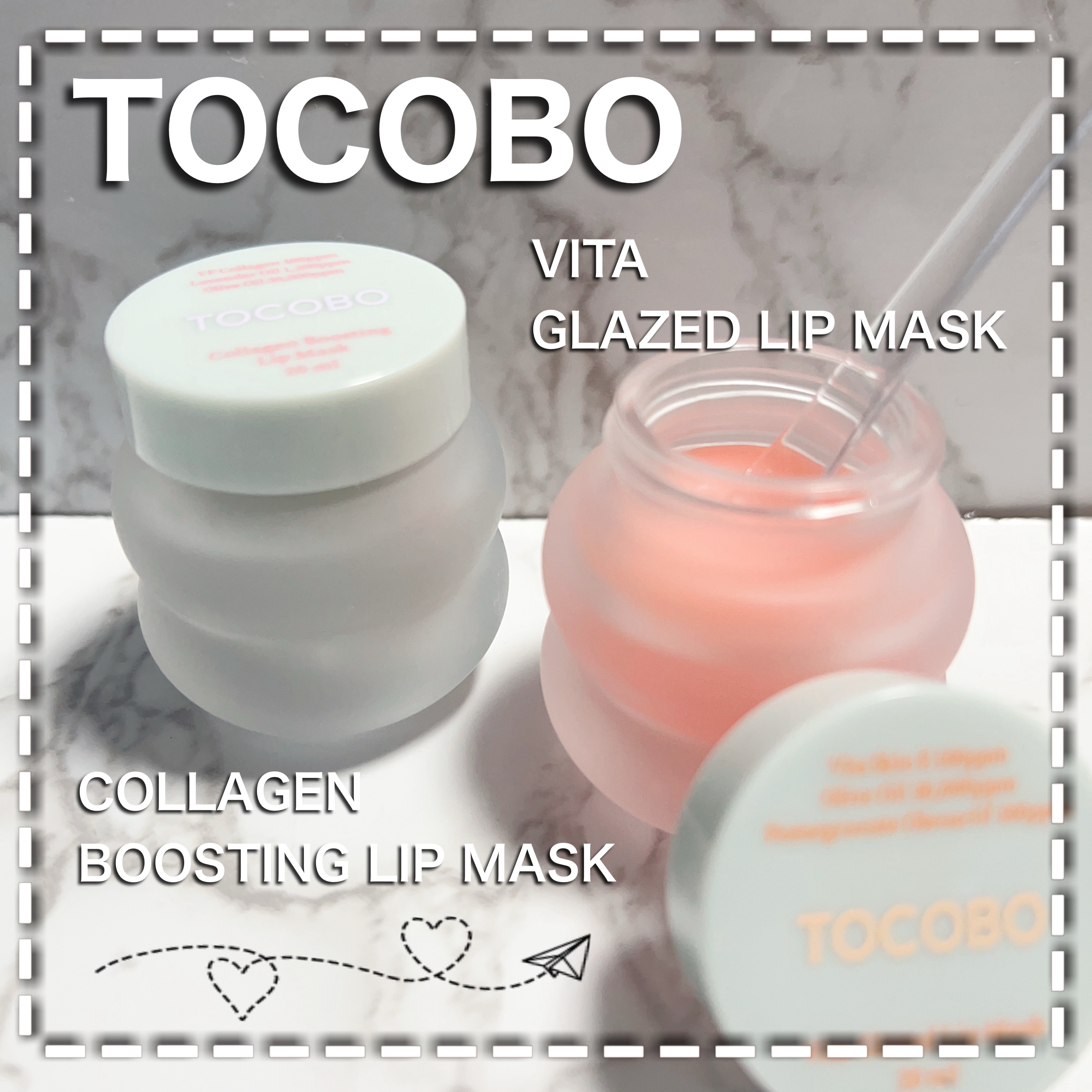 ビタグレーズドリップマスク/TOCOBO/リップマスクを使ったクチコミ（1枚目）