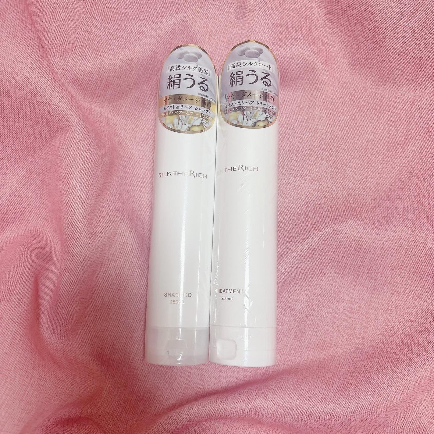 SILK THE RICH モイスト&リペア シャンプー・トリートメント/SILK THE RICH/市販シャンプーを使ったクチコミ(5枚目)