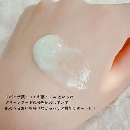 カラーフードシリーズグリーングロウアップクリーム/Tovegan/フェイスクリームを使ったクチコミ(3枚目)
