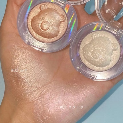 Starlit Beam Lighter/TAG/パウダーハイライトを使ったクチコミ(3枚目)