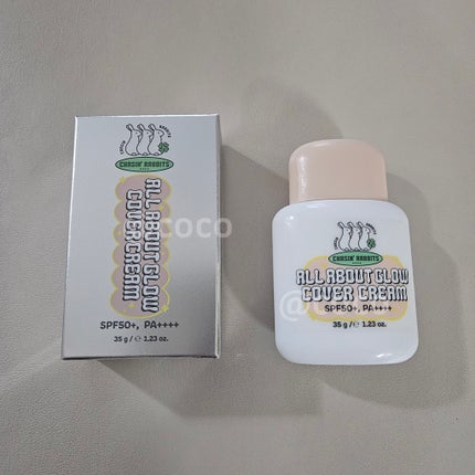 オールアバウトグロウカバークリーム/CHASIN'RABBITS/日焼け止めクリームを使ったクチコミ(1枚目)