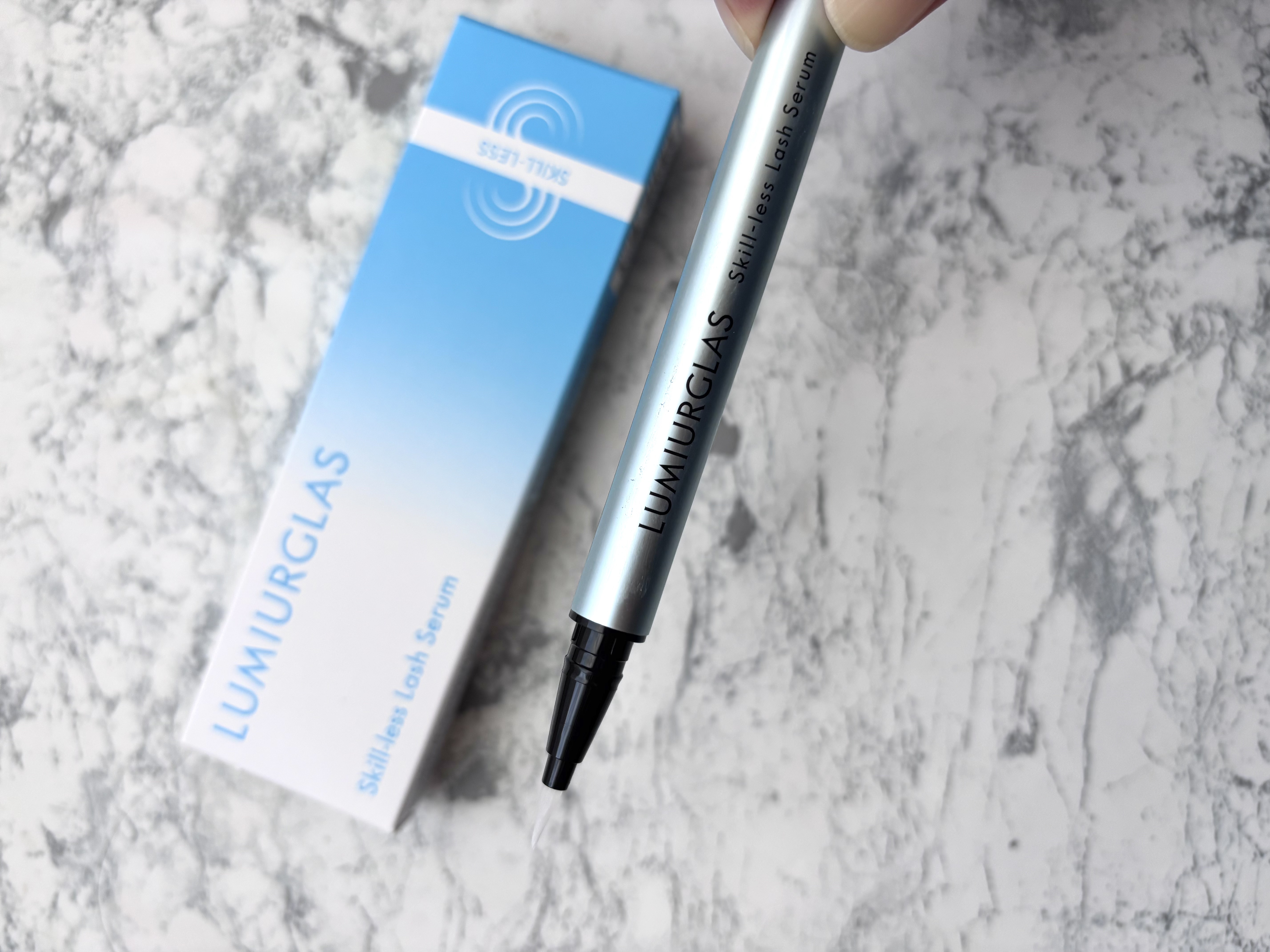 スキルレスラッシュセラム/LUMIURGLAS/まつげ美容液を使ったクチコミ（3枚目）