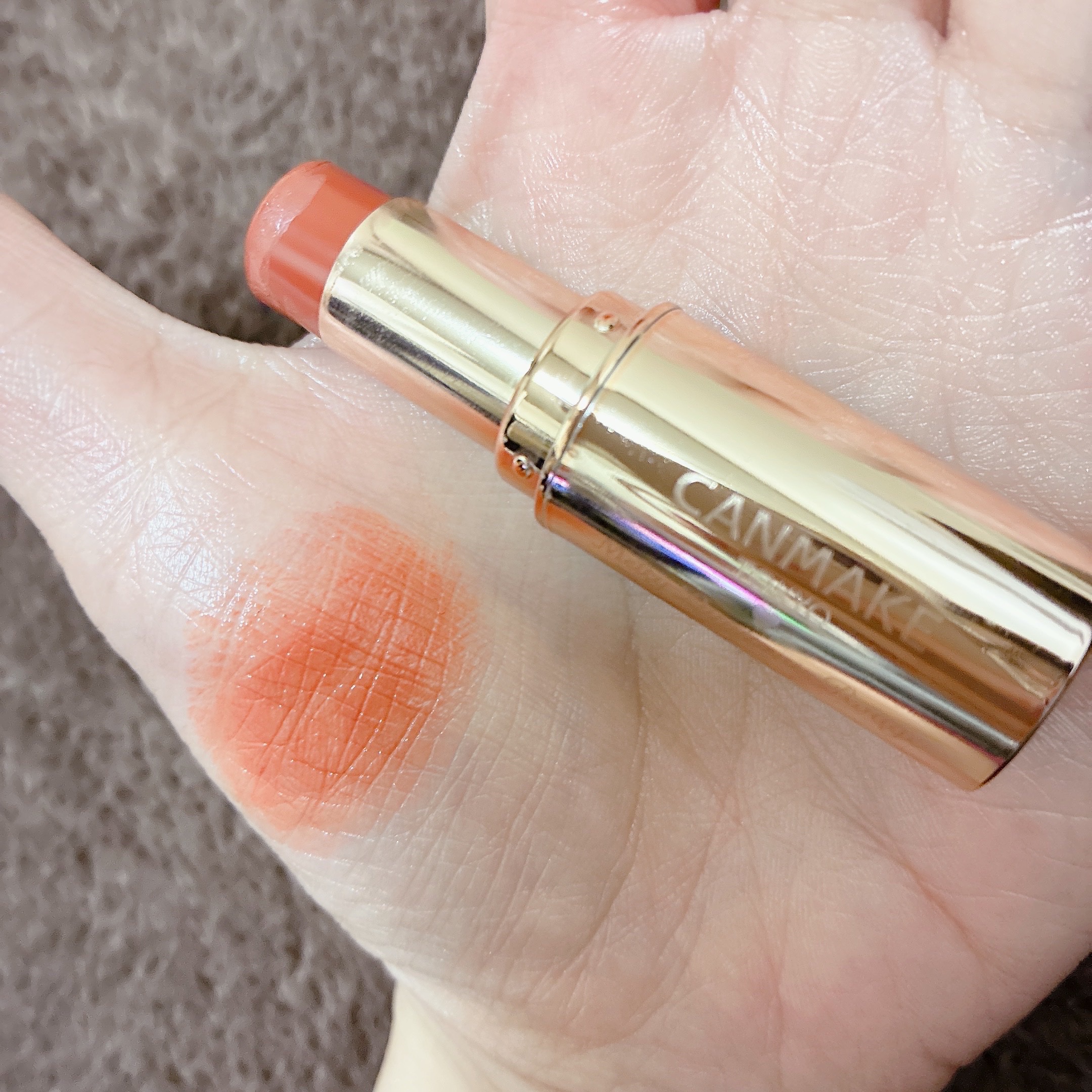 メルティールミナスルージュ/キャンメイク/口紅を使ったクチコミ（1枚目）