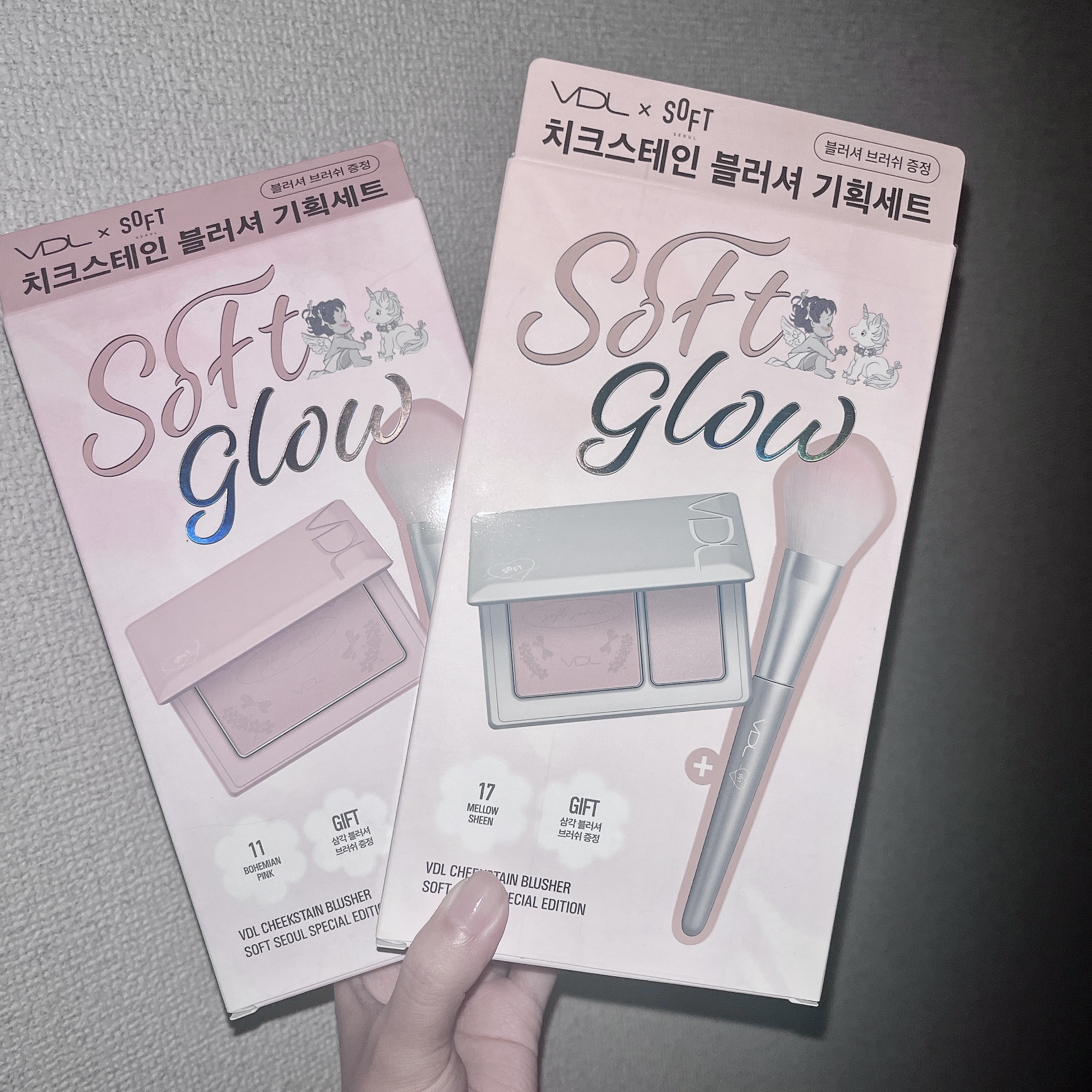 チークステイン ブラッシャー 11 ボヘミアン ピンク/VDL/パウダーチークを使ったクチコミ（1枚目）