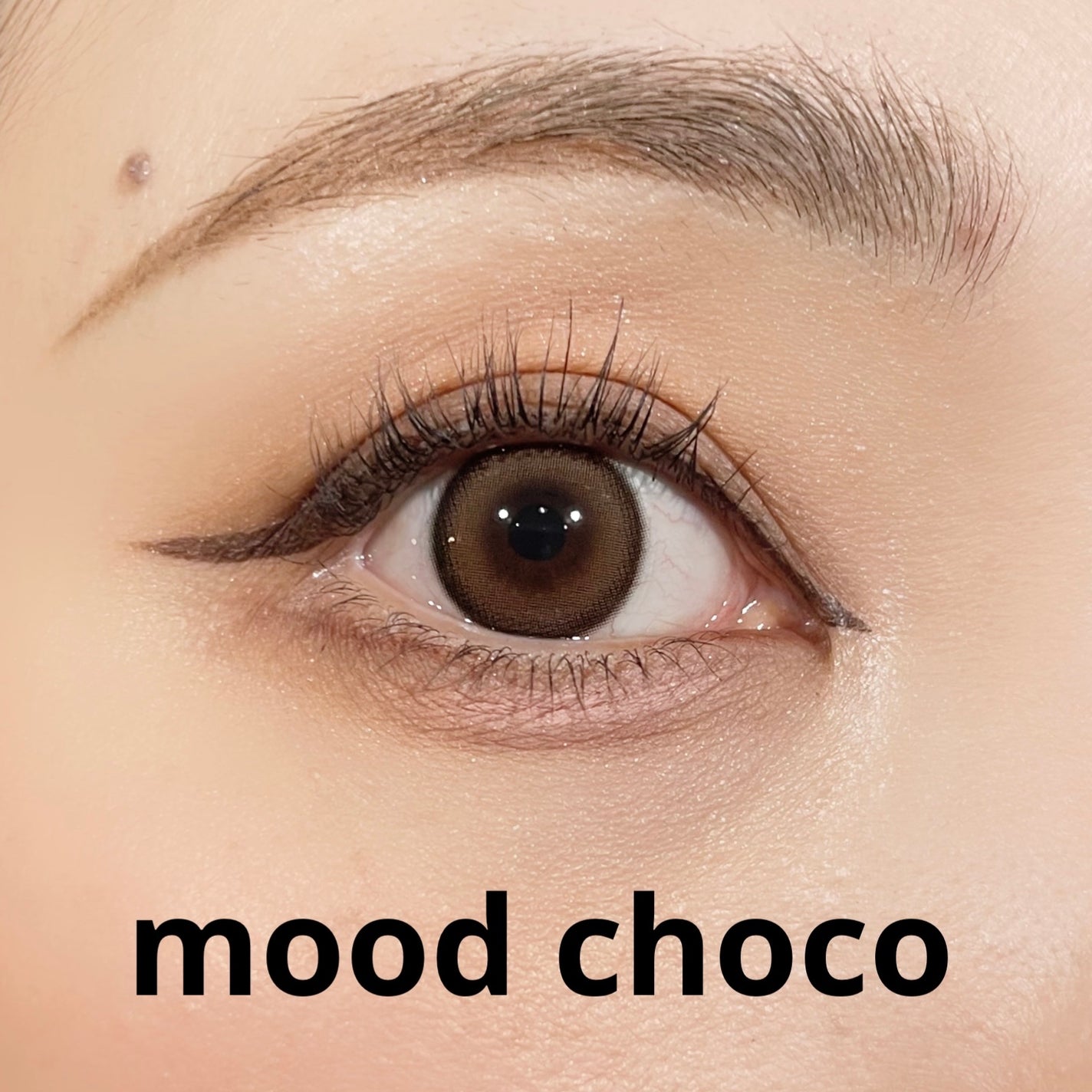 Moodnight 1Month/OLENS/カラーコンタクトレンズを使ったクチコミ(4枚目)