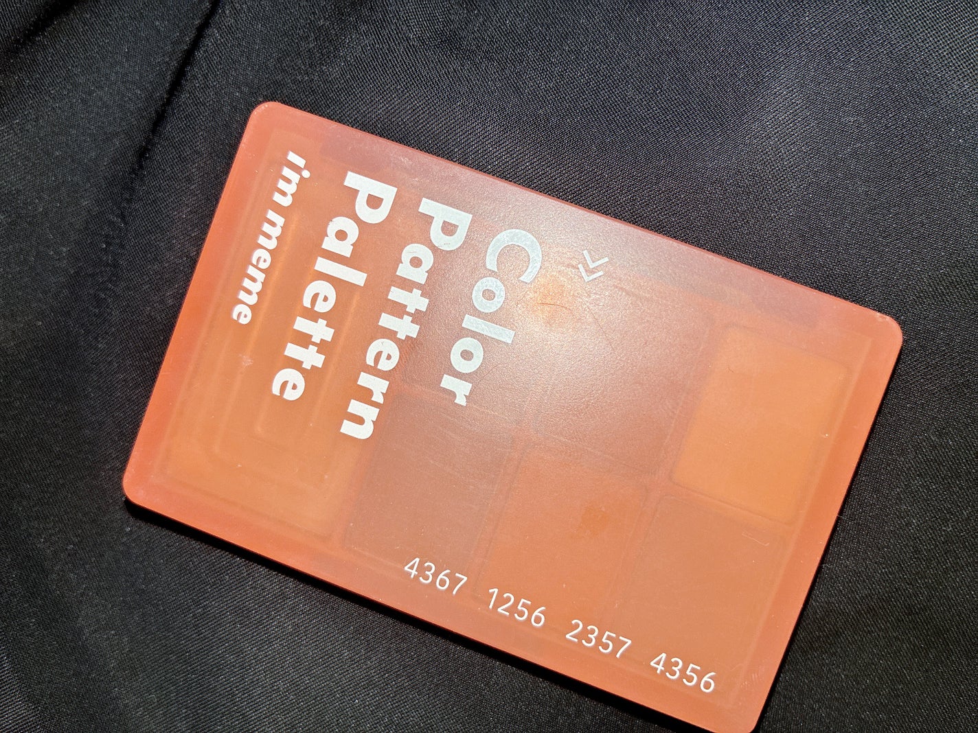 カラーパターンパレット/i’m meme/マルチパレットを使ったクチコミ(1枚目)