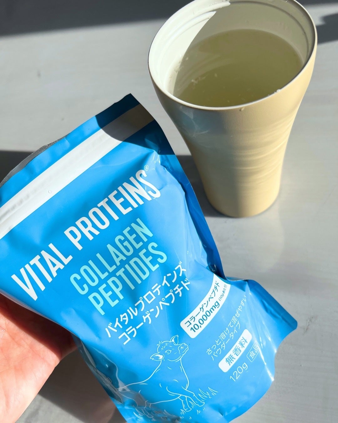 コラーゲンペプチド/バイタルプロテインズ/美容サプリメントを使ったクチコミ(2枚目)
