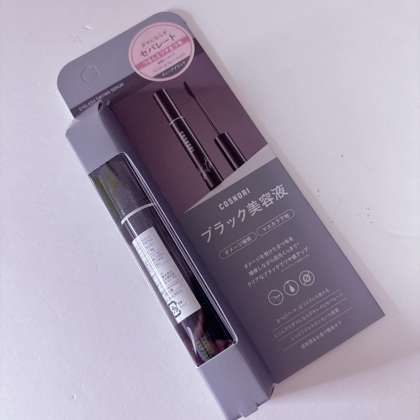 コスノリ アイラッシュティンティングセラム/COSNORI/まつげ美容液を使ったクチコミ(1枚目)