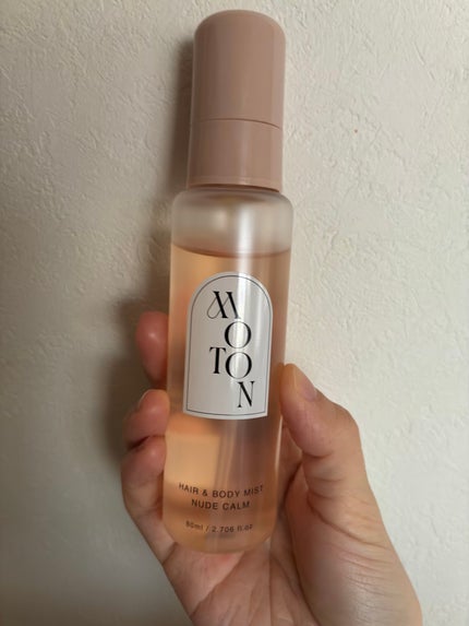MOTON ヘア&ボディミスト ヌードカルム/MOTON/香水(レディース)を使ったクチコミ(1枚目)