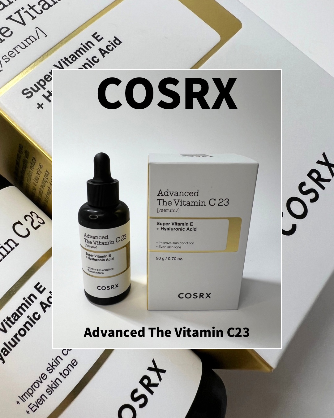 RXザ・ビタミンC23セラム/COSRX/美容液を使ったクチコミ（1枚目）