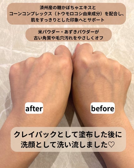 ザ・パーフェクト パンプキンクレイパッククレンザー/Ariul/洗顔フォームを使ったクチコミ(3枚目)