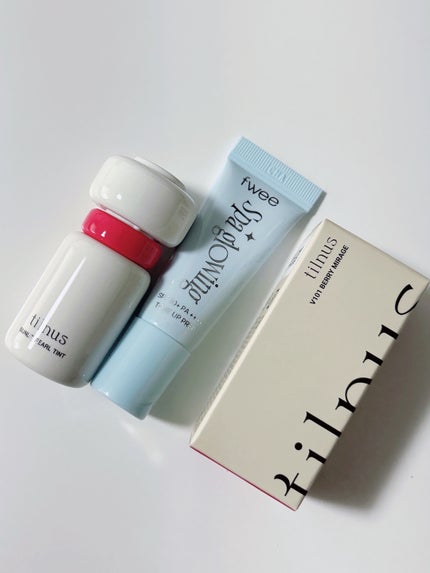 ティルナス サンリットパール ティント/tilnus/リップティントを使ったクチコミ(2枚目)