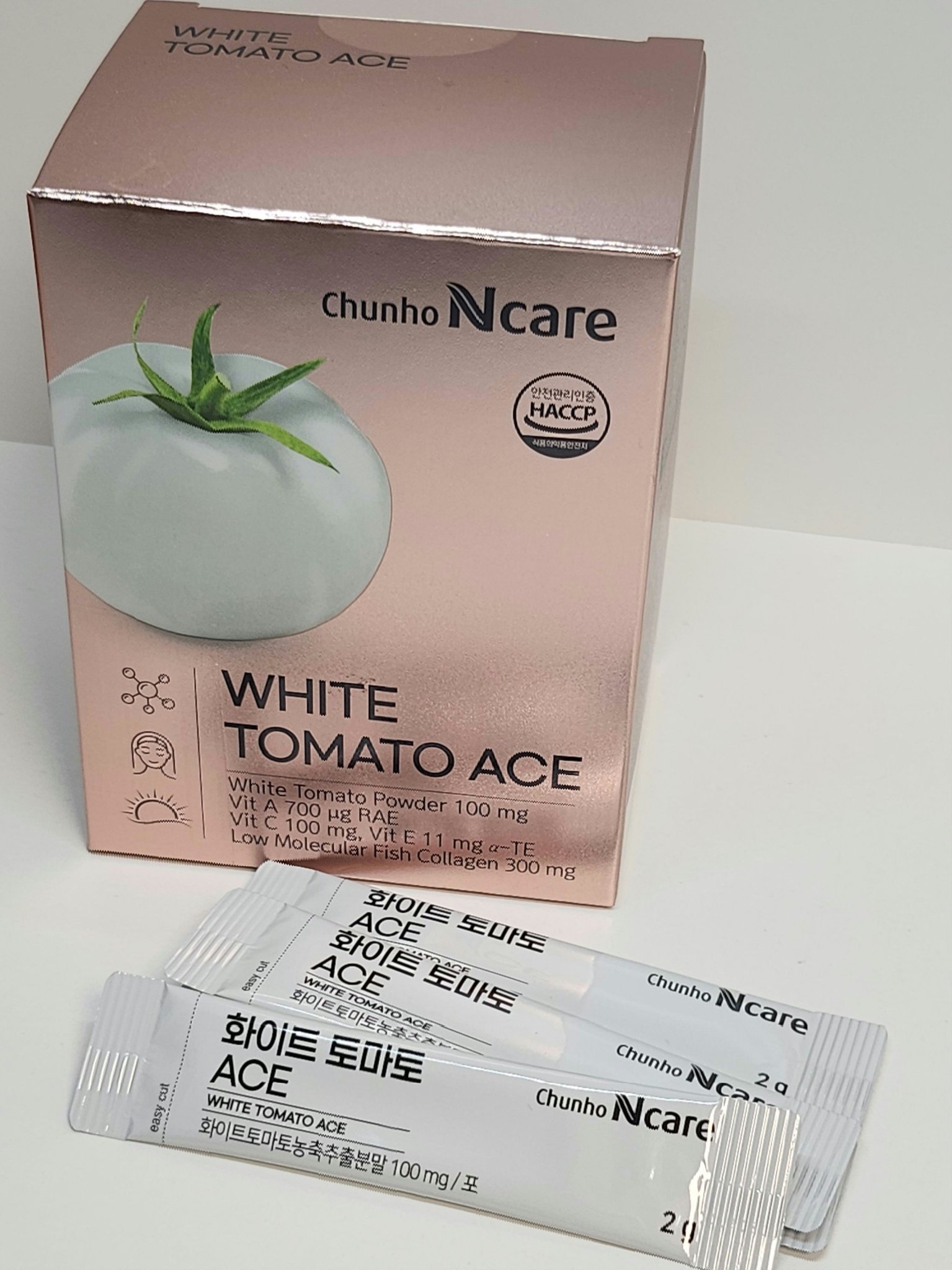  ホワイトトマト ACE 1box 30包/ChunhoNcare/美容サプリメントを使ったクチコミ（1枚目）