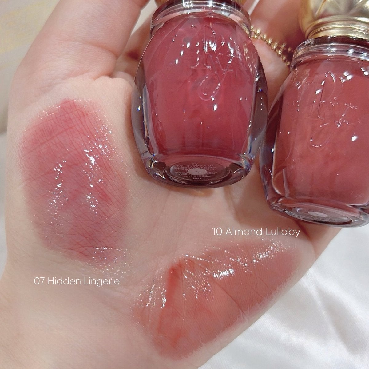 グロッシーハニークーベルチュールリップグロス/Peony/リップグロスを使ったクチコミ(2枚目)