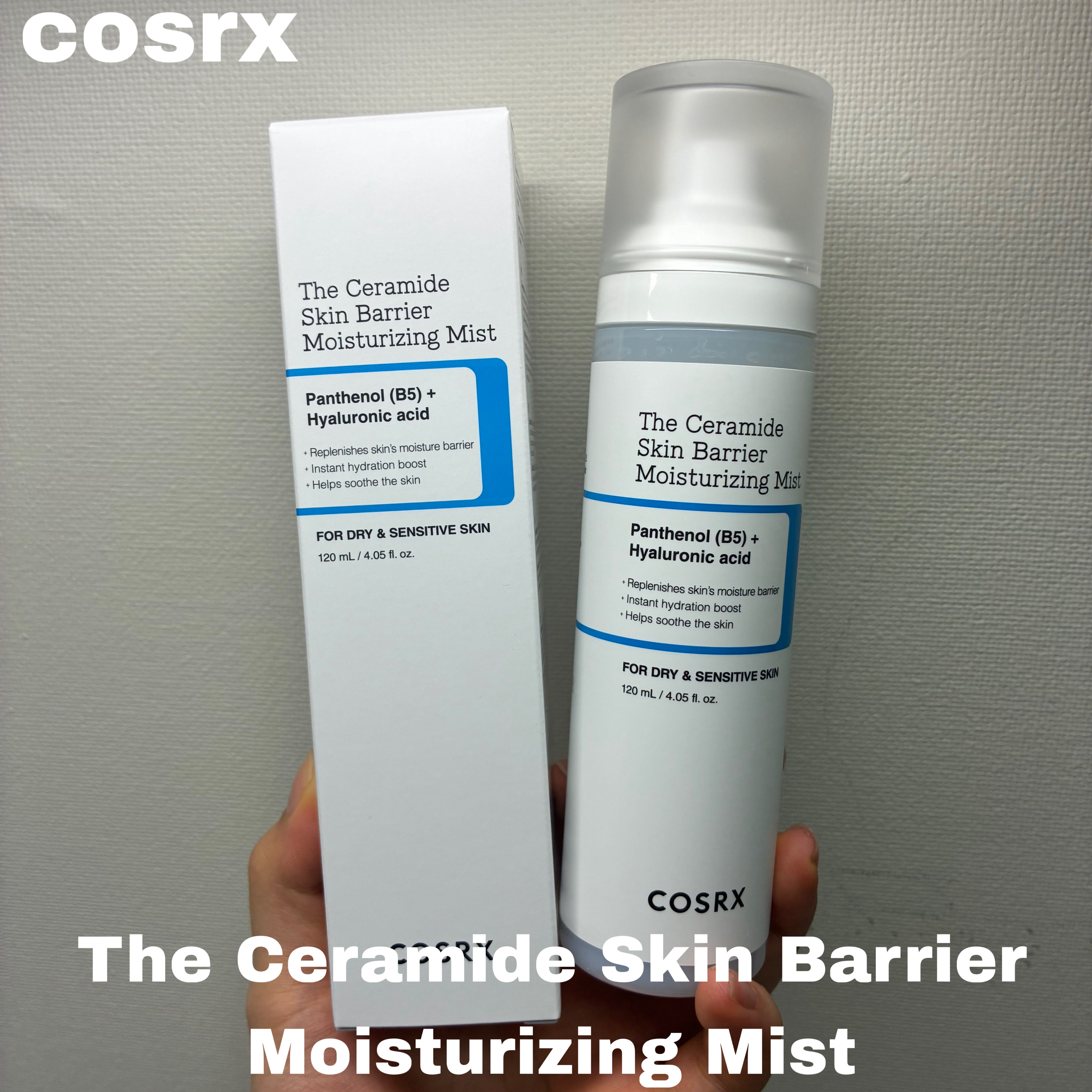 RXザ・セラミドスキンバリア モイスチャライジングミスト/COSRX/ミスト状化粧水を使ったクチコミ（2枚目）