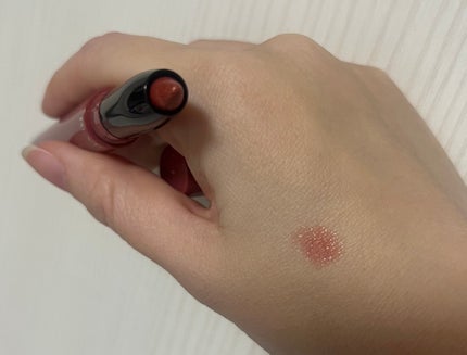 レブロン シアー バーム クレヨン 014 メランコリック ローズ/REVLON/口紅を使ったクチコミ(2枚目)