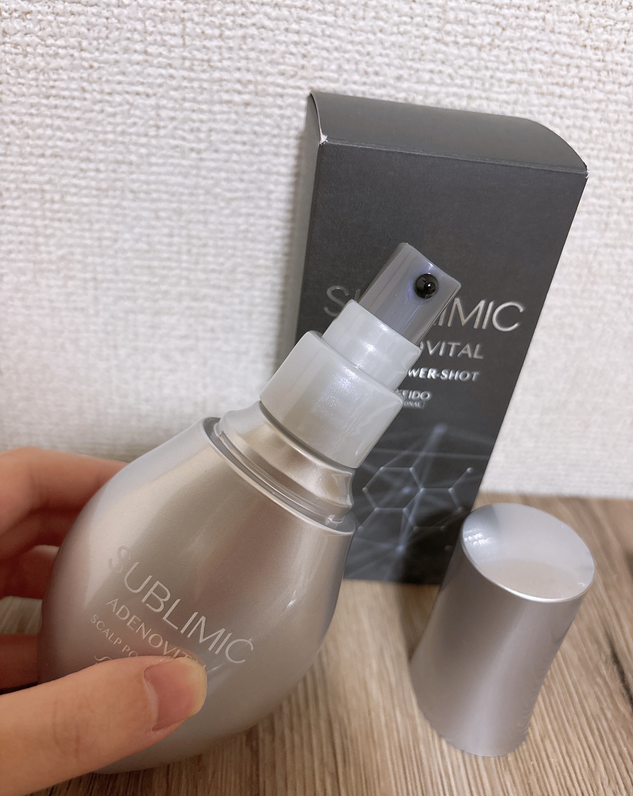 アデノバイタル スカルプ パワーショット/サブリミック/頭皮ローションを使ったクチコミ（2枚目）