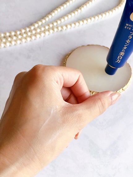 プラセホワイター 薬用美白アイクリーム/明色/アイケア・アイクリームを使ったクチコミ(4枚目)