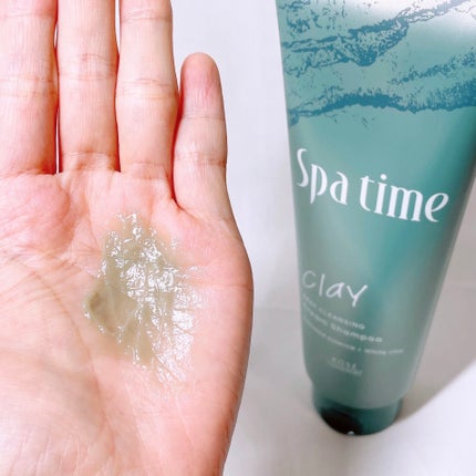 スパタイム クリームシャンプー (ディープクレンジング)/Spa time/市販シャンプーを使ったクチコミ(6枚目)