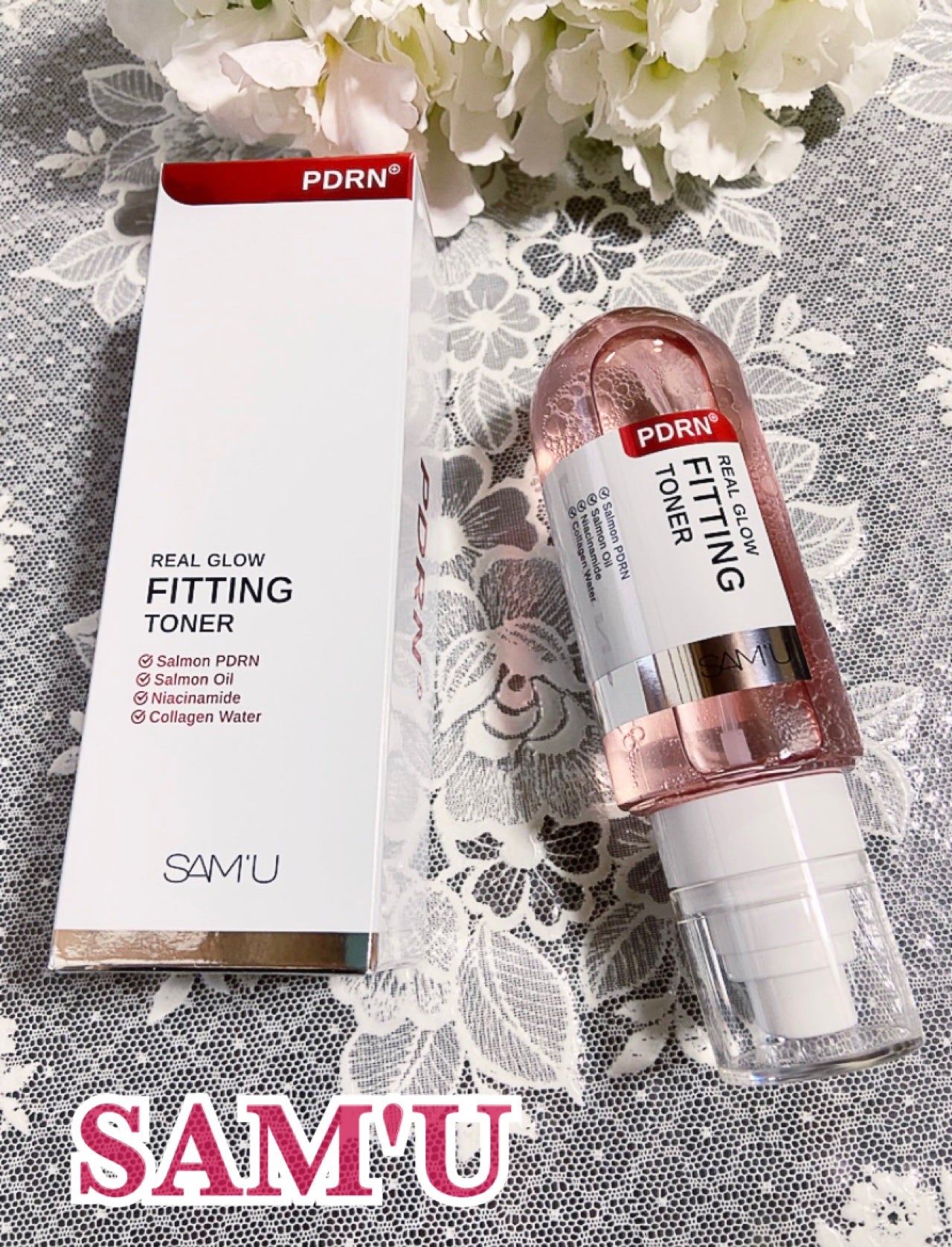 PDRNリアルグロウフィッティングトナー/SAM'U/ミスト状化粧水を使ったクチコミ(1枚目)