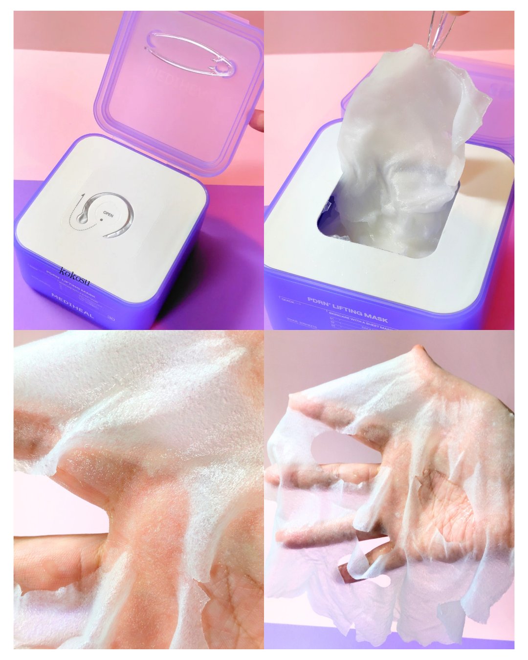 PDRN リフティングマスク/MEDIHEAL/シートマスク・パックを使ったクチコミ（2枚目）