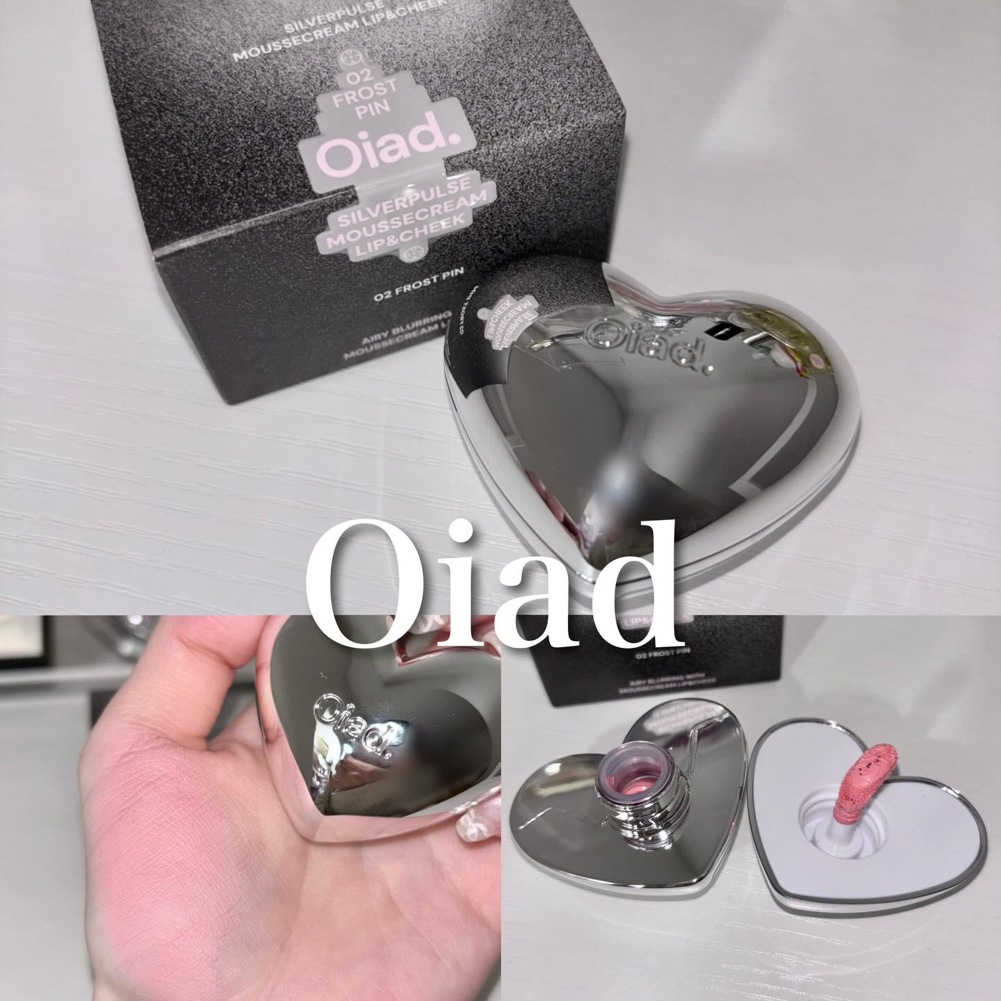 シルバーパース ムースクリーム リップ＆チーク/oiad/ジェル・クリームチークを使ったクチコミ（1枚目）