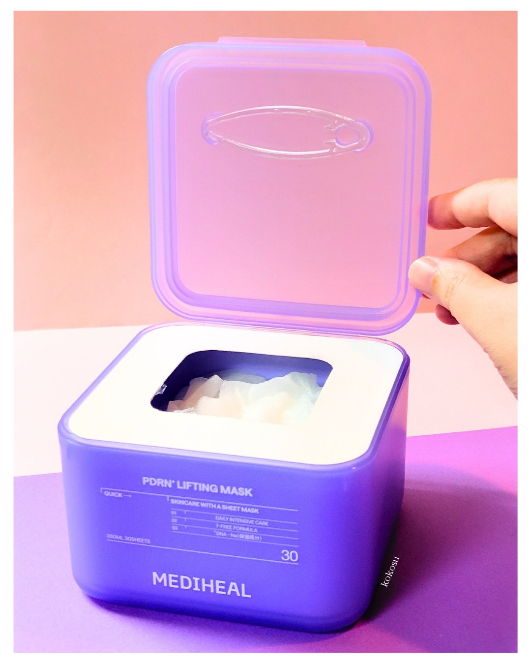 PDRN リフティングマスク/MEDIHEAL/シートマスク・パックを使ったクチコミ（3枚目）