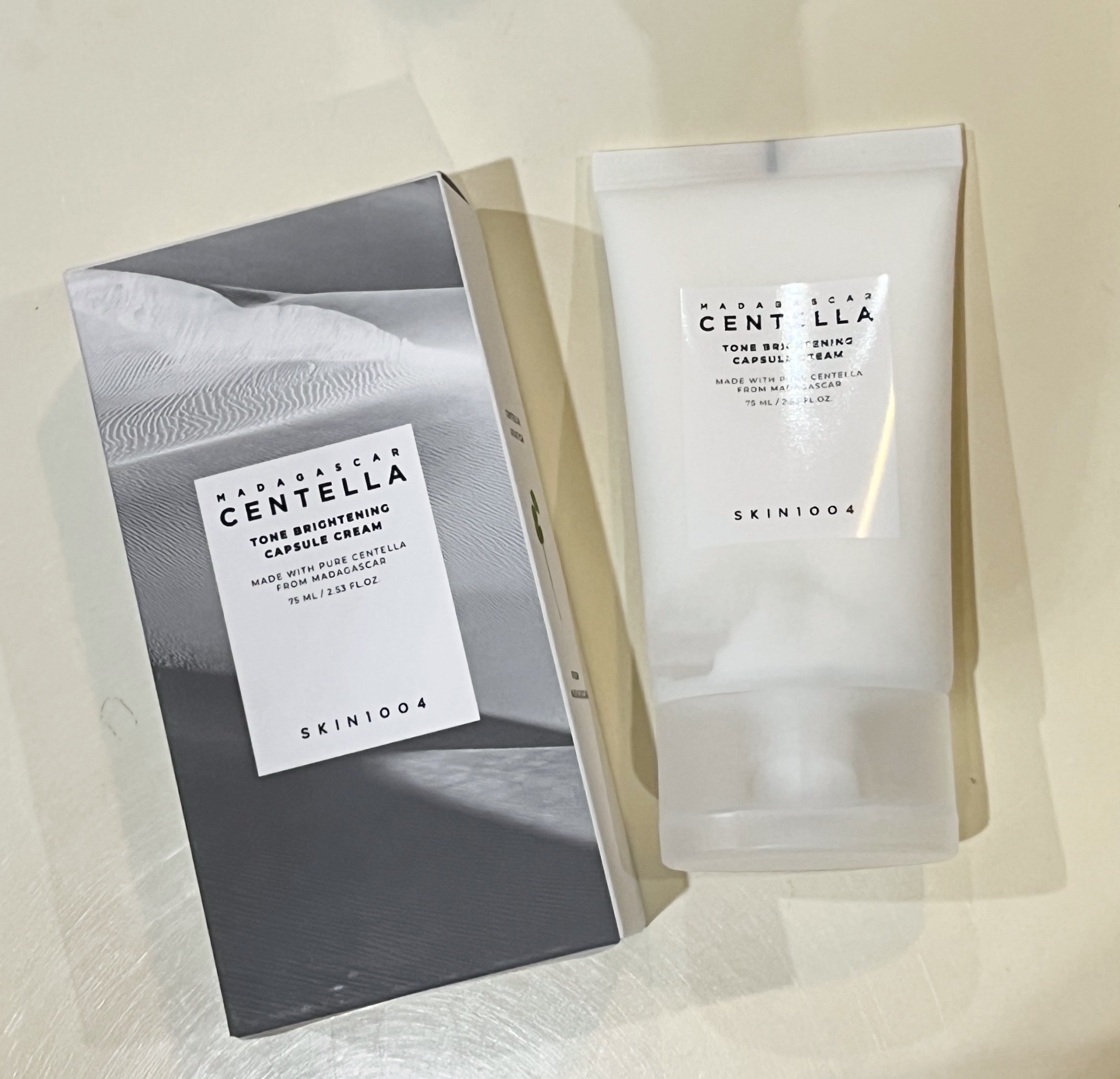 トーンブライトニング カプセル クリーム/SKIN1004/フェイスクリームを使ったクチコミ（1枚目）